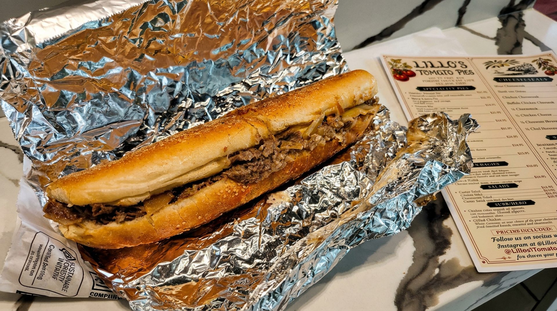 Philly cheesesteaks