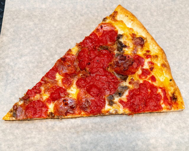 Meat Lover Slice.
