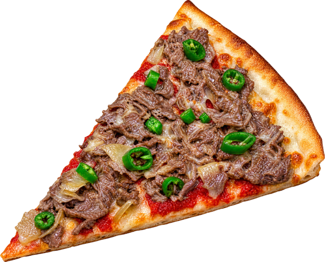 Cheesesteak Slice.