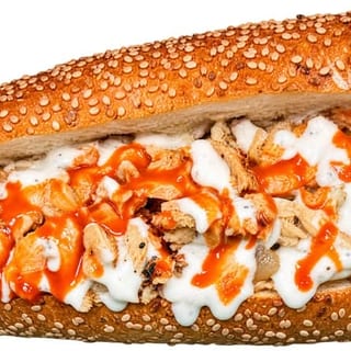 1/2 Buffalo Chicken Cheesesteak W/Fries