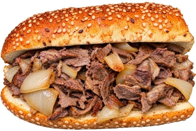 1\2 Cheesesteak No Cheese.