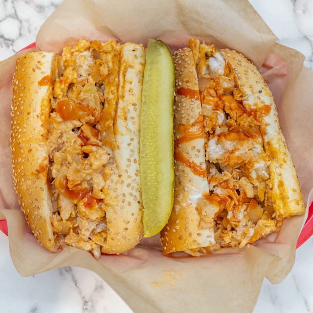 1/2 Chicken Cheesesteak.